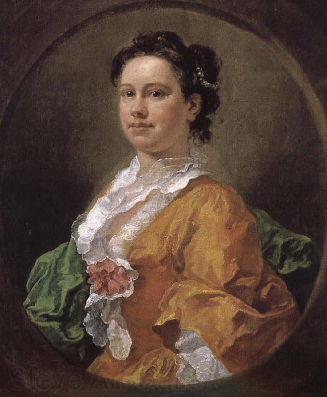 William Hogarth Salt Mrs France oil painting art